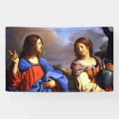 Jezus en Mary Magdalene Spandoek (Horizontaal)