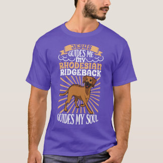 Jezus en mijn Rhodesische Ridgeback T-shirt