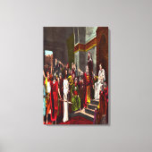 Jezus en Pilatus verpakt Canvas (Voorkant)