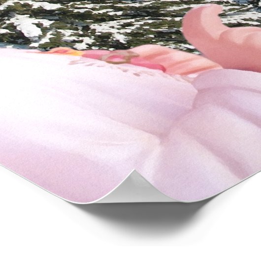 Jezus en Sheep Poster (Hoek)