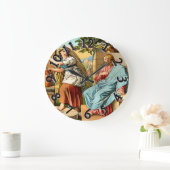 jezus en vrouwen op de welbevinden grote klok (Huis)