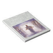 Jezus en zijn Angels 1 Opties Notitieblok (Schuin)