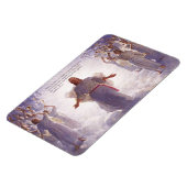 Jezus en zijn Angels 1 Premium Magnet Magneet (Linkerzijde)