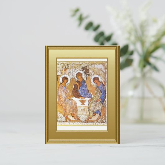 Jezus en zijn discipelen briefkaart (Staand voorkant)