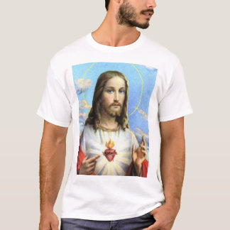 Jezus en Zijne Heilige Hart T-shirt