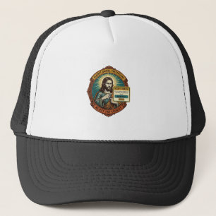 Jezus Ergerlijke Accepteer Cookies Pop-up Internet Trucker Pet