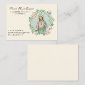 Jezus Eucalyuptus Religieuze Zaken Visitekaartje (Voorkant / Achterkant)