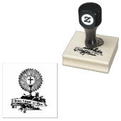 Jezus Eucharistie Monstrans Goddelijke Barmhartigh Rubberstempel (Gestempeld)