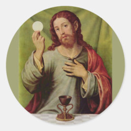 Jezus eucharistie sticker