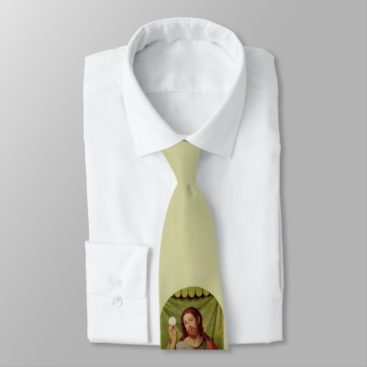 Jezus eucharistisch stropdas (Gebonden)