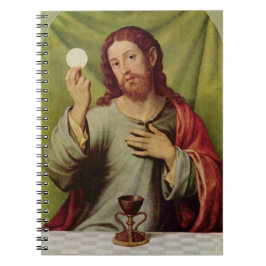 Jezus eucharistische laptop notitieboek