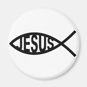 Jezus Fish Symbool Magneet