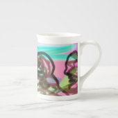 Jezus fixeert de ogen porselein kop (Rechts)