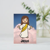 Jezus Flash-kaart Briefkaart (Staand voorkant)