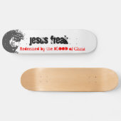 Jezus Freak: Afgelost door het bloedskateboard Skateboard (Horizontaal)
