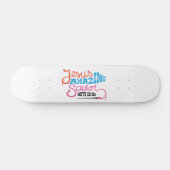 Jezus Freak Amazing Savior redt Christus Skateboar Persoonlijk Skateboard (Horizontaal)