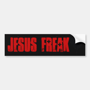 Jezus Freak bumper sticker