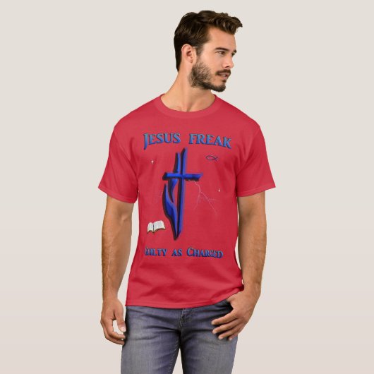 Jezus freak t-shirts (Voorkant volledig)