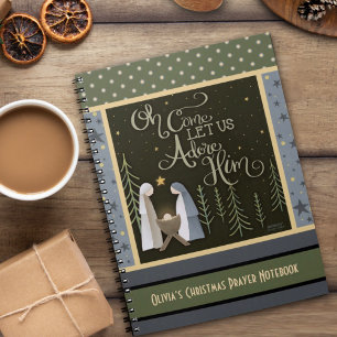 Jezus Gebed Reflectie Heilige Familie Kerstmis Notitieboek