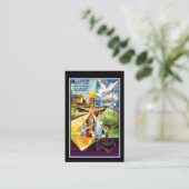 Jezus gebedskaart visitekaartje (Staand voorkant)