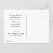 Jezus Geboorte Scène in Glas in lood Feestdagenkaart (Achterkant)