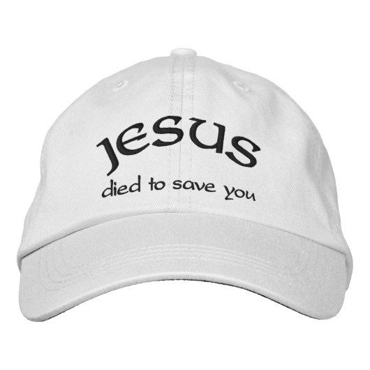 Jezus Geborduurde Pet (Voorkant)