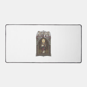 Jezus Gebrandschilderd Glas Jezus Gebrandschilderd Bureaumat