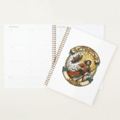 Jezus Gebroken Paraplu Binnenstebuiten Waaierige Planner (Display)