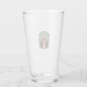 Jezus Gebroken Wijnkurk Vast in Fles Sommelier De Glas (Achterkant)