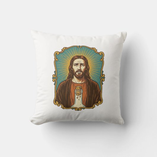 Jezus Gebroken Wijnkurk Vast in Fles Sommelier De Kussen (Voorkant)