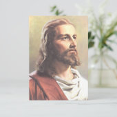 Jezus gedenktekens en herinneringen bedankkaart (Staand voorkant)