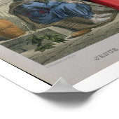 Jezus geeft het recht op één geboren blind, van ee poster (Hoek)