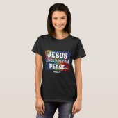 Jezus geeft je echte vrede (MAN) 50ste Jubileum T-shirt (Voorkant volledig)