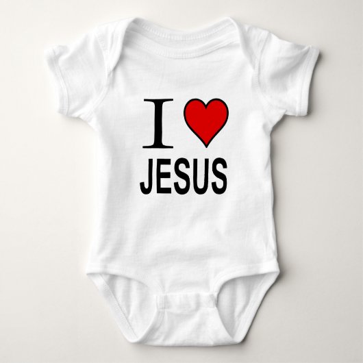Jezus geeft me van Jezus te houden Romper (Voorkant)