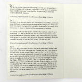 Jezus geeft Novena katholiek gebed over Drieluik Kaart (Binnenzijde eerst)