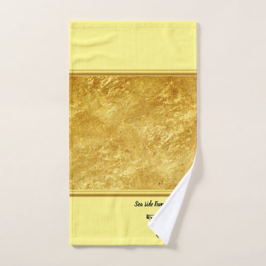 Jezus-geïnspireerde elegantie voor Seaside Family  Bad Handdoek (Handdoek)