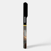 Jezus gekruisigd boven vredig water Case-Mate iPhone case (Achterkant / Rechts)