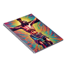 Jezus gekruisigd notitieboek