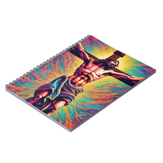 Jezus gekruisigd notitieboek (Linkerzijde)