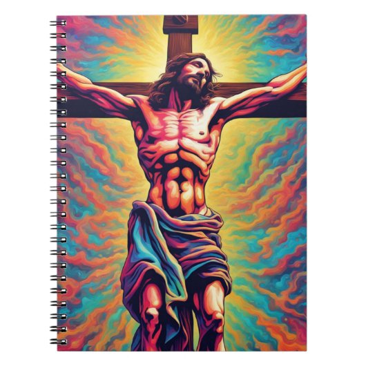 Jezus gekruisigd notitieboek (Voorkant)