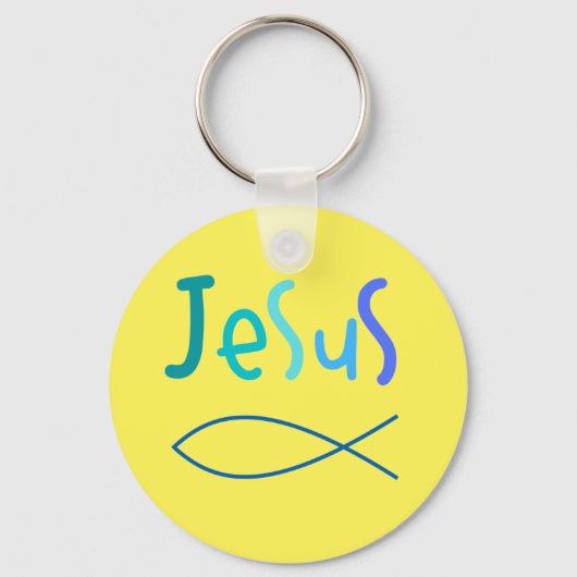 Jezus geloof sleutelhanger (Voorkant)