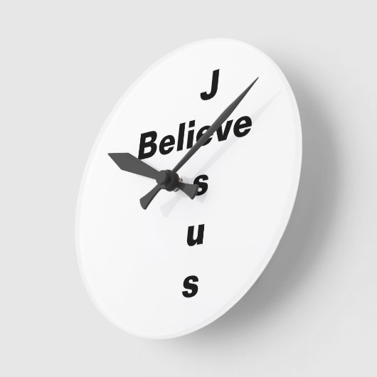Jezus gelooft ronde klok (Hoek)