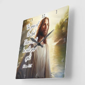 Jezus: Genade, Geest, Filemon Vierkante Klok (Hoek)