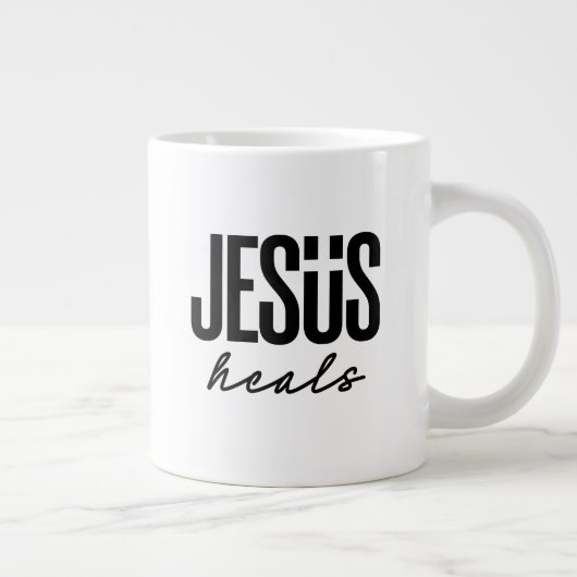 Jezus geneest grote koffiekop (Rechts)