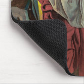 Jezus geneest het blinde man muismat (Hoek)