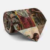 Jezus geneest het blinde man stropdas (Opgerold)