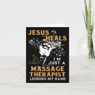 Jezus Geneest Ik Ben Gewoon Een Mage Therapeut Die Kaart