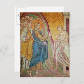 Jezus geneest leder briefkaart (Voorkant / Achterkant)