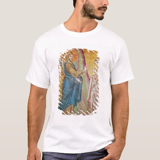 Jezus geneest leder t-shirt (Voorkant)