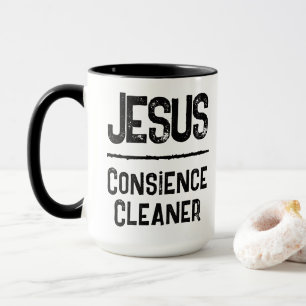 Jezus Gewetensreiniger Christelijke Geloofsverklar Mok